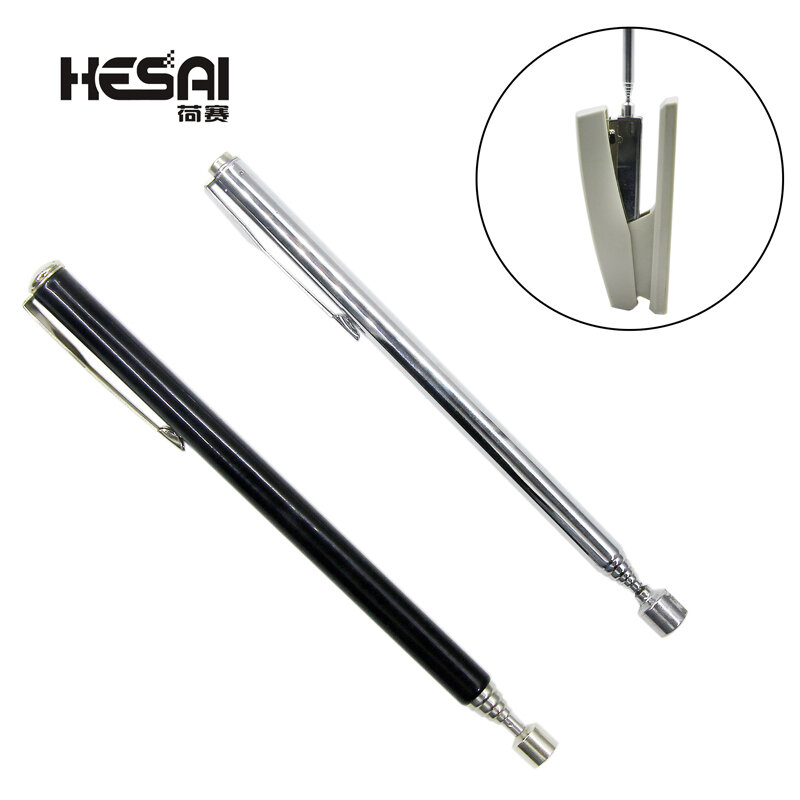 Портативная телескопическая магнитная ручка, выдвижной ручка для захвата автомобильных гаек и болтов