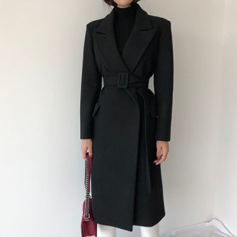 casaco feminino com cinto