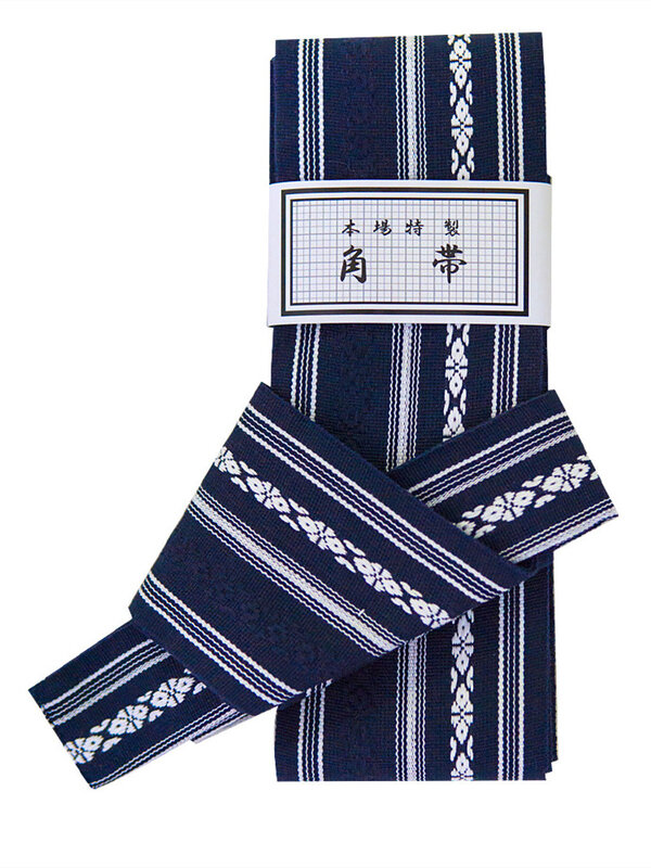 Traditional Japanese Kaku Obi Harajuku Kimono Yukata Belt Accessories Mens Vintage Waist Judo Wrap Waist Band Pattern Costumes