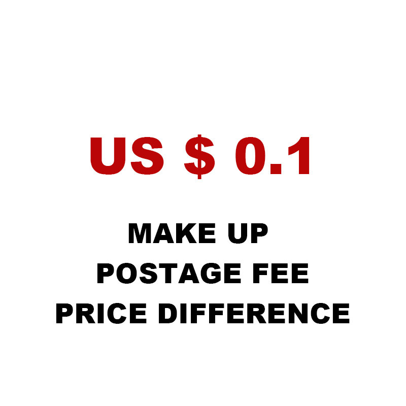 Make Up US $0.1ไปรษณีย์ค่าจัดส่งราคาความแตกต่าง