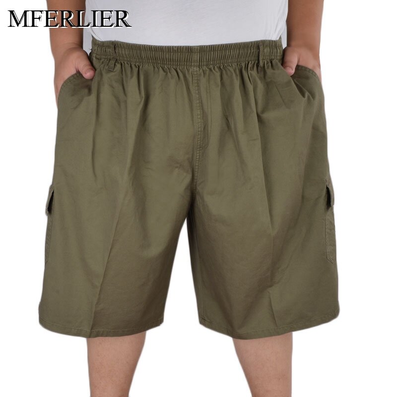 Pantalones cortos de algodón de talla grande para hombre, Shorts informales de verano, 12XL, 11XL, 10XL, 9XL, 8XL, 7XL, 160kg