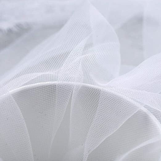 Women’s Wedding Veil Two Tier Fingertip Veil Raw Edge Veils for wedding Soft Tulle