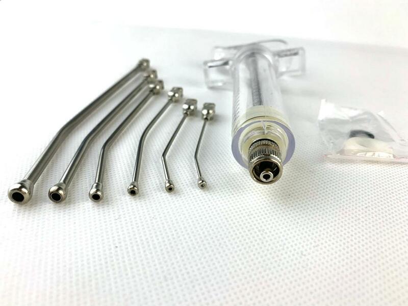 Crop Feeding Kit - 6Pc curved gavage tubes & 1Pc Syringe 20ml