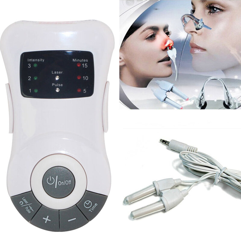 Новое изобретение 2020, устройство для лазерной терапии ринита, синусита, Назального полипа, облучения носа, холестерина, фототерапевтический инструмент