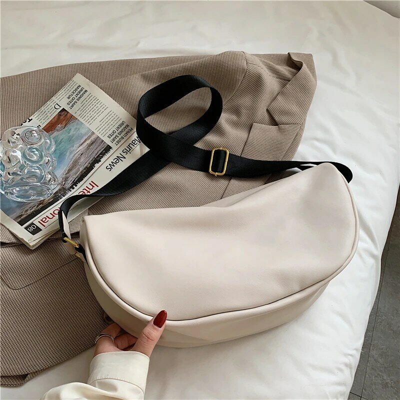 Fashion Leather Handbag For Women Luxury Dumplings Handbags Women Bags Designer Large Capacity Tote Bag Shoulder Bags Sac a Main