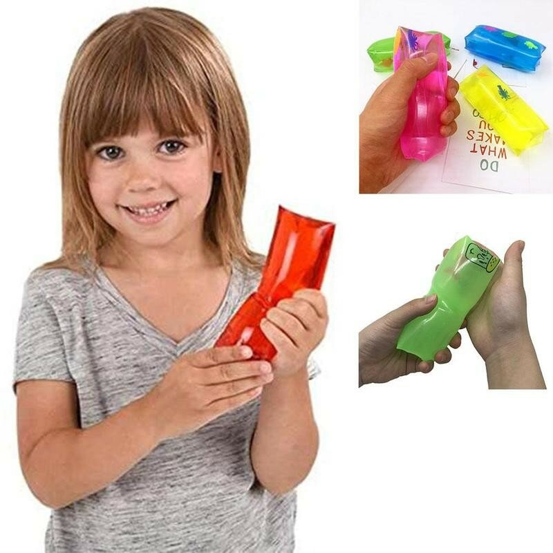 창의적인 감압 장난감 통풍구, 물 잡을 수 없는 장난감, 성인용 어린이 선물, 재미있는 스트레스 방지 압력 스네이크 X9B8