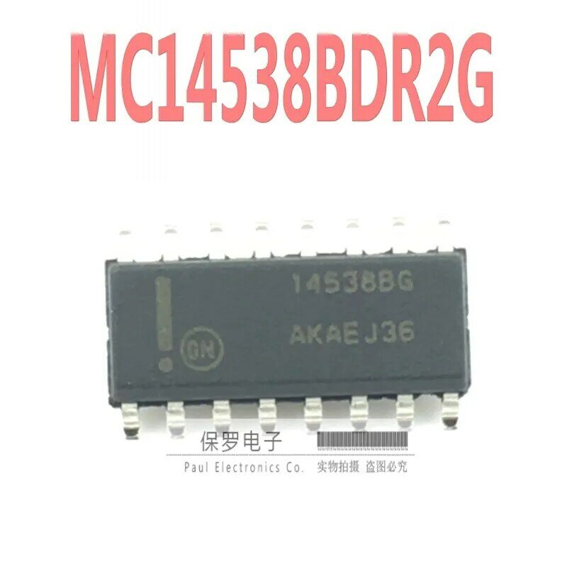 10Pcs 100% Originele En Nieuwe Logic Chip MC14538BDR2G 14538BG Sop-16 Real Voorraad
