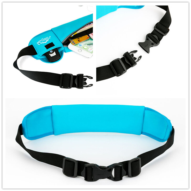 Bolsa de lona para correr, cinturón deportivo portátil impermeable para hombres y mujeres, accesorio de Fitness