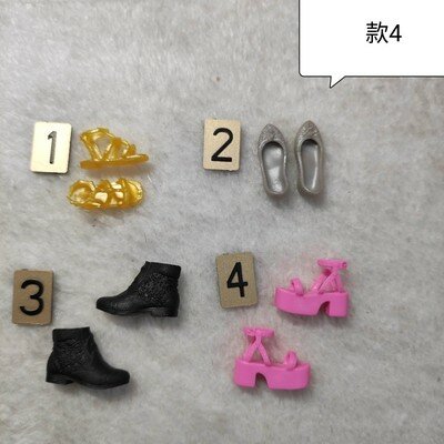 Dongcheng-Muñeca de marca para niña, accesorios, solo zapatos, botas, 30cm, barbi, regalo para niña, 1/6 licca