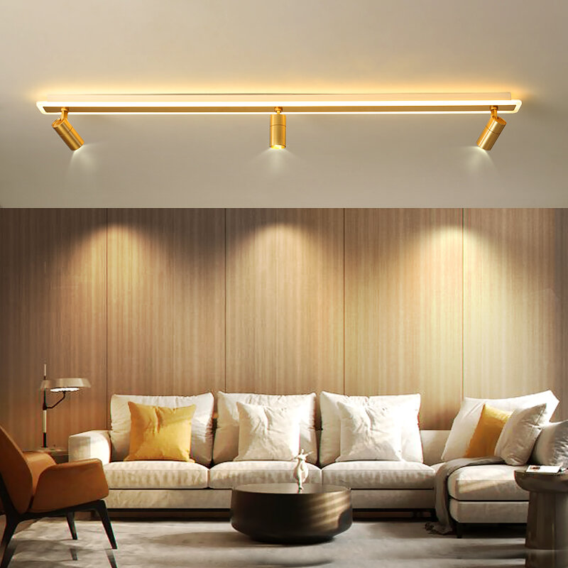 Spot lumineux Led au design moderne, idéal pour un salon, une chambre à coucher, une cuisine, un placard ou un couloir