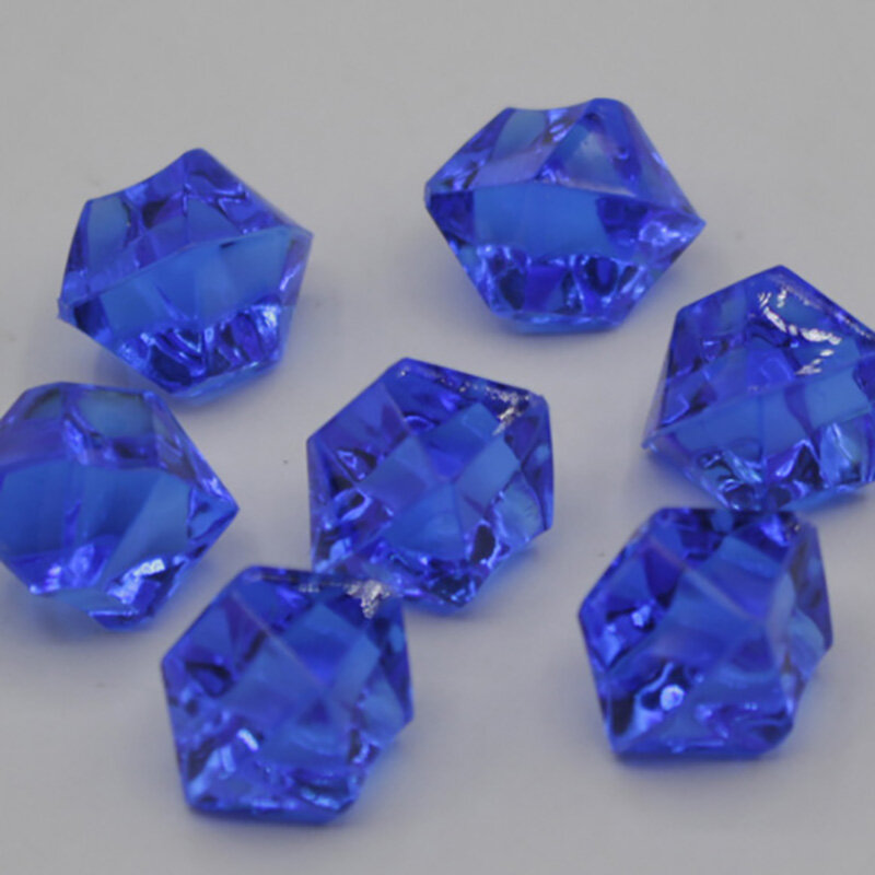 100Pcs Plastic Crystal 14*11Mm Acryl Crystal Diamond Pion Onregelmatige Stone Party & Vakantie Diy Decoraties