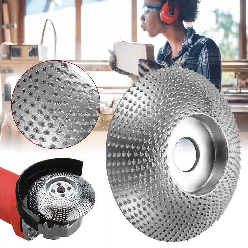 For Angle Grinder Carving Rotary Disc Tools High Quality Wood Grinding Wheel Disc Sanding Wood Tool Abrasive Bore Wheels