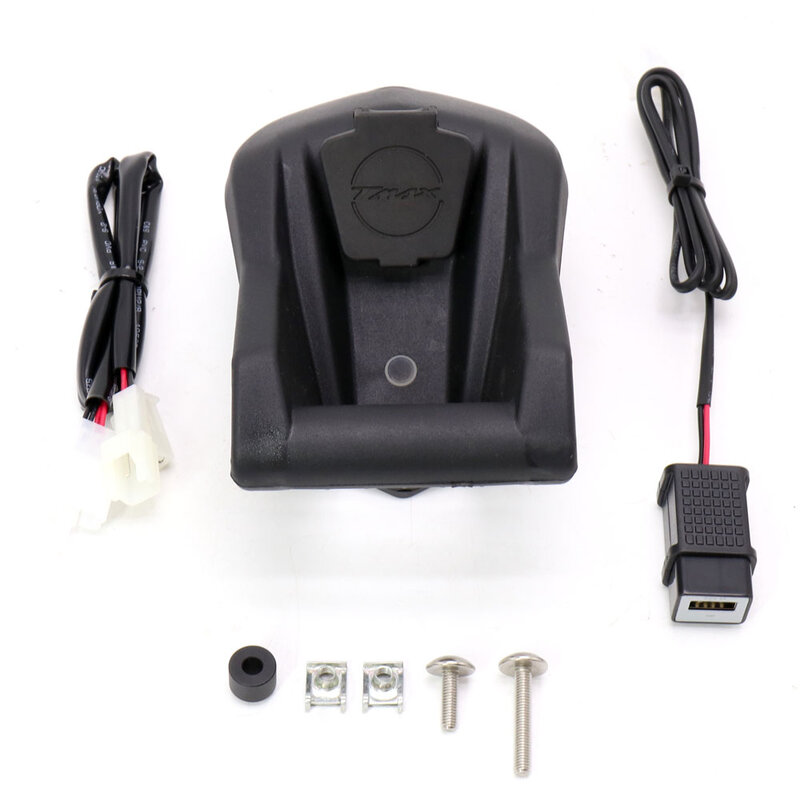 Per Yamaha Tmax t-max 560 T max 530 DX SX staffa di navigazione per telefono per moto supporto di ricarica per porta di ricarica USB Wireless