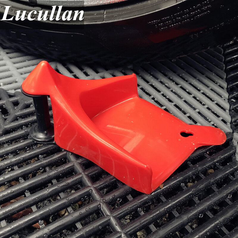 Lucullan 개선된 1/2 팩 레드 호스 슬라이드 타이어 웨지, 세차 튜브, 핀치 방지 도구, 자동차 호스 가이드