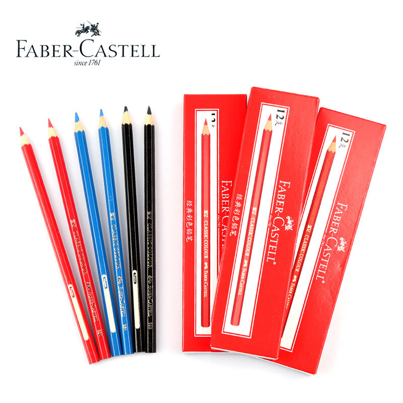 Набор цветных карандашей Faber Castel, инструмент для рисования, цветные карандаши для детей, школьные принадлежности для детей