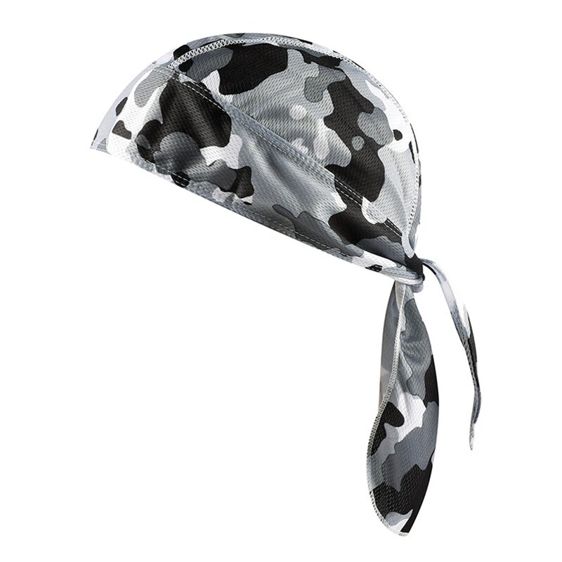 بسرعة الجافة الدراجات باندانا الرياضة أغطية الرأس قابل للتعديل الحجاب الأشعة فوق البنفسجية حماية فتل غطاء دراجة نارية
