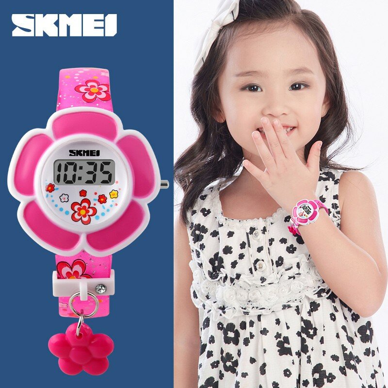 Skmei-子供用腕時計、キュート、ファッション、美容、クリエイティブ、個性、時計、時間、女の子用