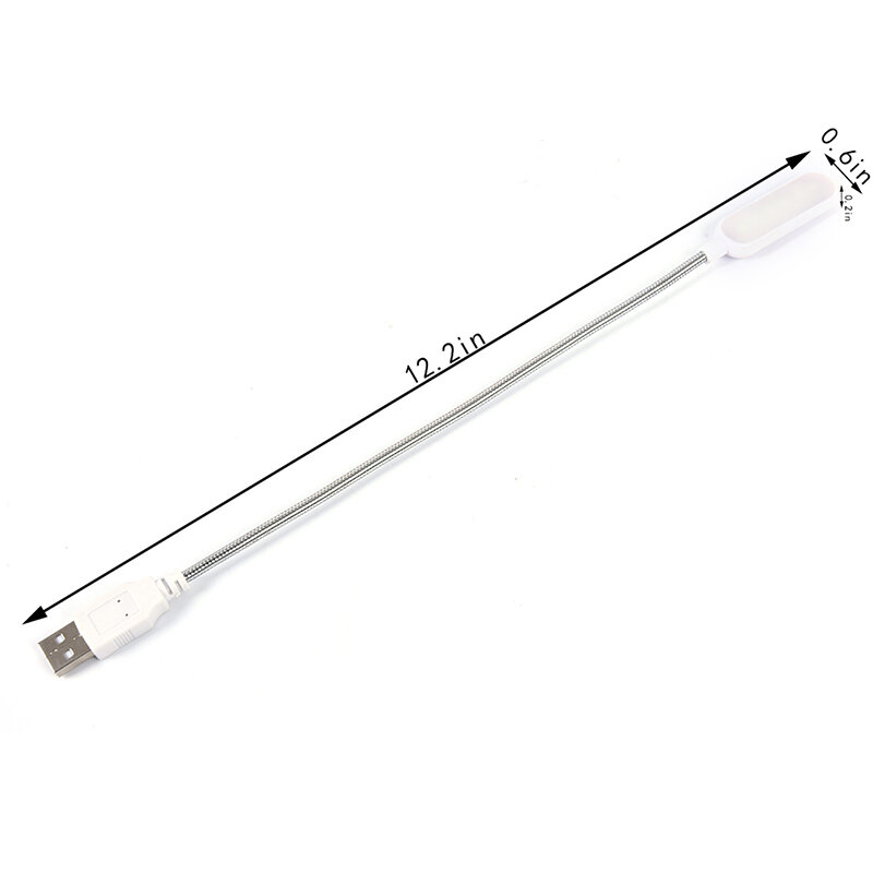 6 Đèn LED Đọc Sách Đèn Led USB Đèn Sách Di Động Ánh Sáng Cho Laptop Notebook PC Máy Tính Khẩn Cấp Đèn LED Chiếu Sáng
