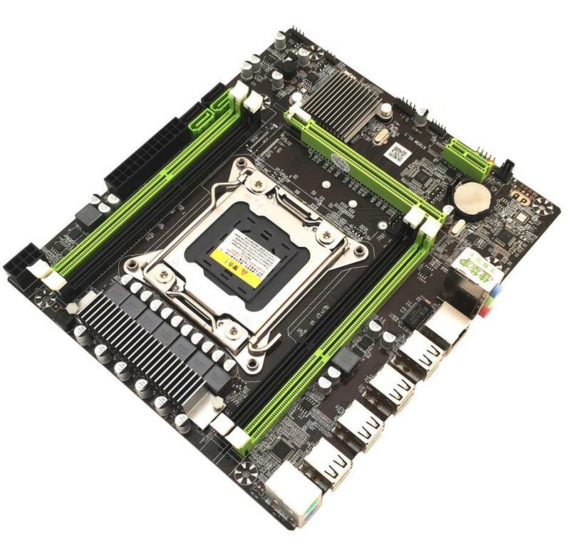 8 X79SM 데스크탑 마더 보드 코어 2011 핀 DDR3 메모리 HM65 칩 지원