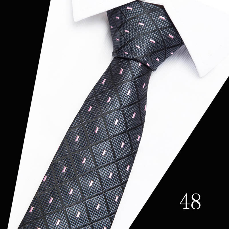 Corbata delgada de moda para hombres, corbatas de cuello de seda de 7cm, 100 estilos de corbata delgada hecha a mano, corbata azul y roja para fiesta de boda