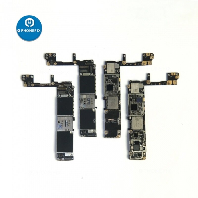 PHONEFIX scheda logica di scarto danneggiata senza NAND per iPhone 6 6P 6S 6SP 7 7P scheda madre Intel Qualcomm esperienza formazione abilità