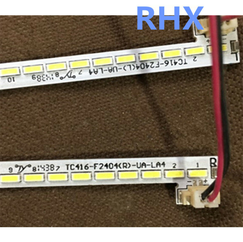 Per TC416-F2404(L) TC416-F2404(R)-UA-LA4 42 pollici usa alluminio 100% nuova barra di retroilluminazione TV LCD sinistra + destra 96LED 461MM
