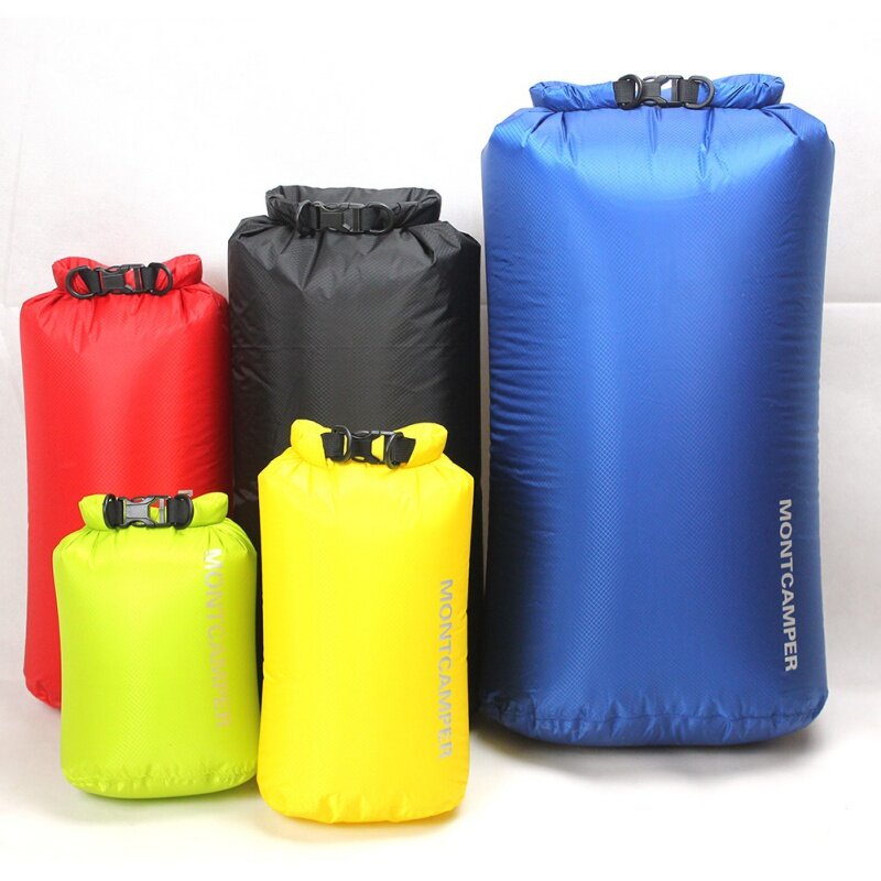Waterproof Dry Bag 30D Nylon Diamond Grid Ultralight Drifting Swimming Debris Clothes Sleeping Bag Storage Bags Swimming Bag