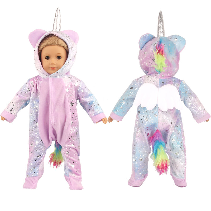 Zima American 18 Cal dziewczyna ubranka dla lalki kurtka + legginsy ubranka dla lalki nadające się do 43cm lalka noworodek ubranka dla lalki garnitur Reborn Doll