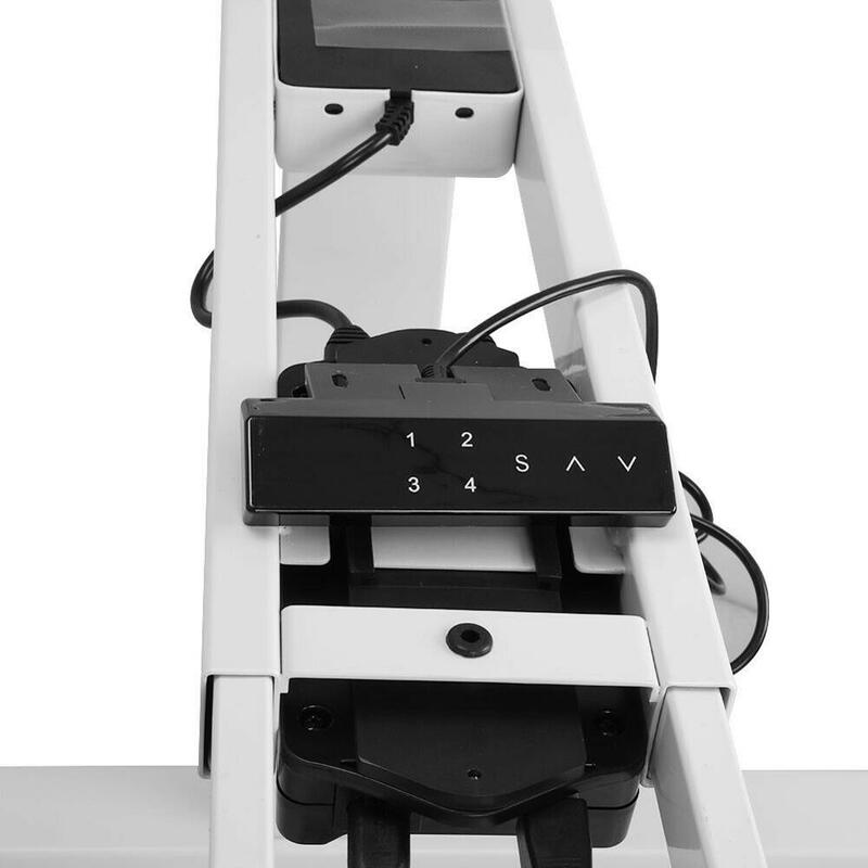 650mm Sit-Stand elektryczna wysokość biurko z możliwością dopasowania rama stół biurko rama podwójny silnik 220lb obciążenie biuro Study Use