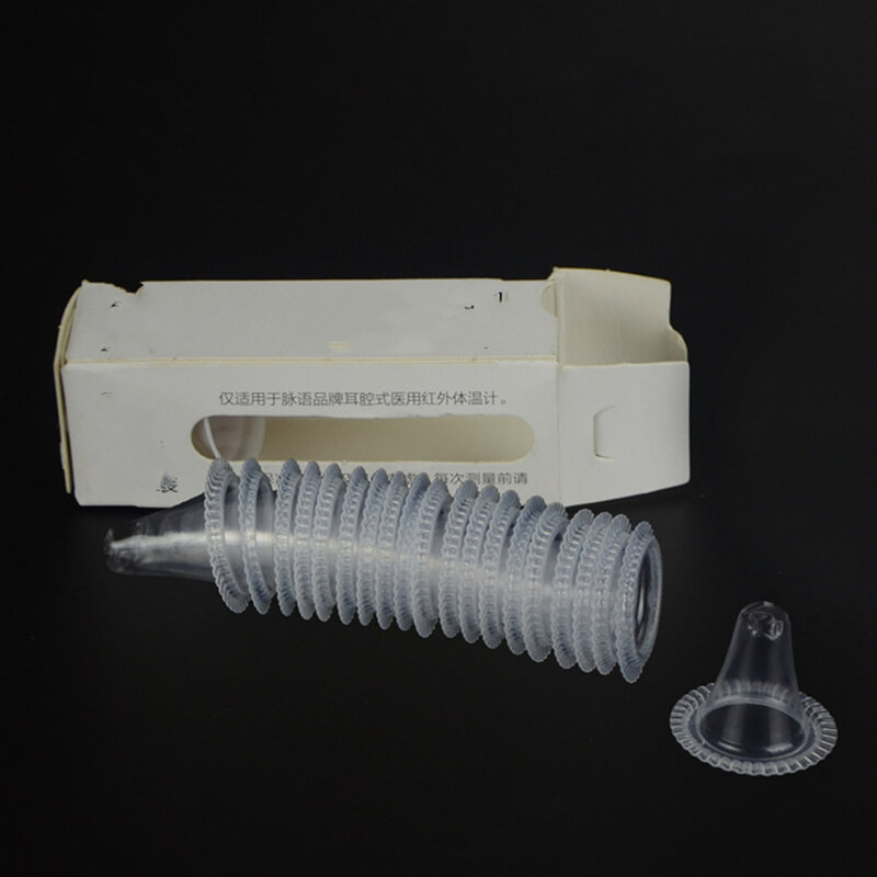 Termómetro de oído con filtros de lente de repuesto, cubierta de sonda para Braun Thermoscan, seguro y limpio, novedad, 20 Uds.