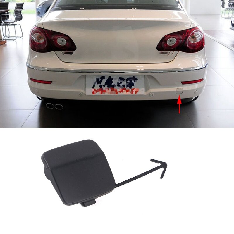 Car Accessories Towing Tow Eye Hook Cap Cover Primed Rear Bumper 3C8807441 for Passat CC 2009-2012 3C8 807 441