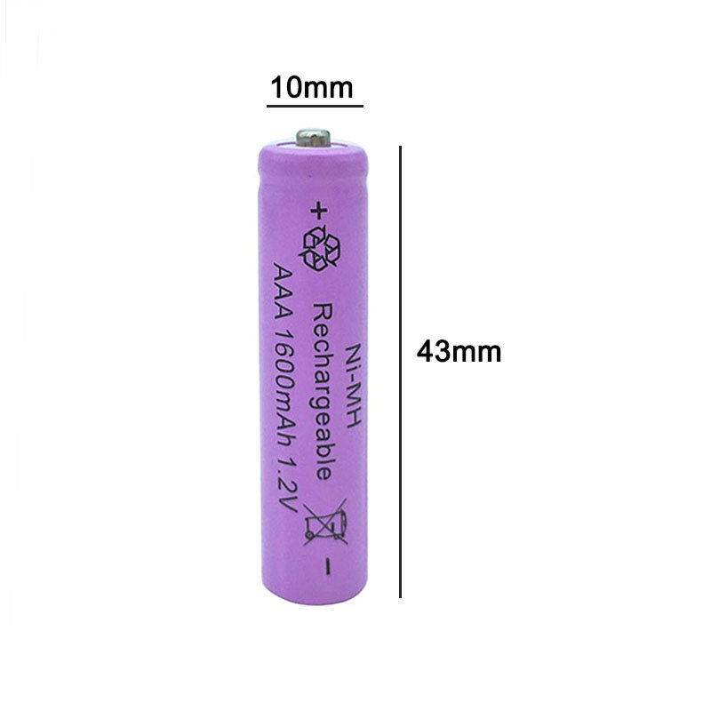 8pcsAA 2000mAh 2A #5 aa 1,2 v baterías recargables de Ni-MH + 8pcsAAA 7 #1600mAh 3A aaa 7 #1,2 v baterías recargables led torchToys