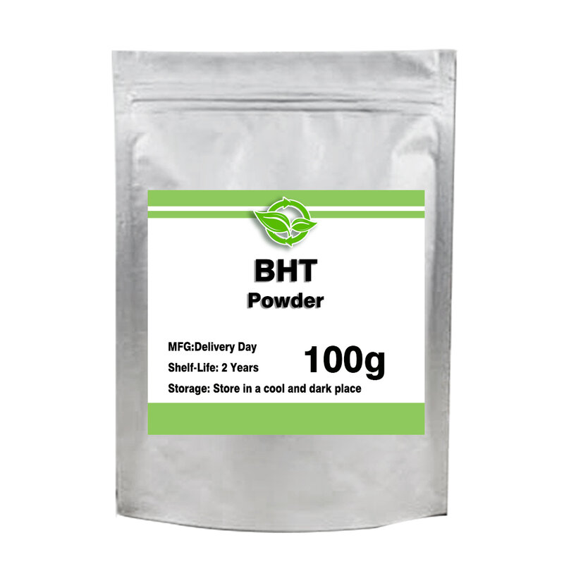 Polvo antioxidante de butilado, hidroxitolueno (BHT) de alta calidad