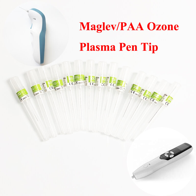 Agujas de pluma de Plasma Fibroblast para Maglev PAA, máquina de belleza de ozono, levantamiento de párpados faciales, eliminación de tatuajes de lunares y manchas de arrugas