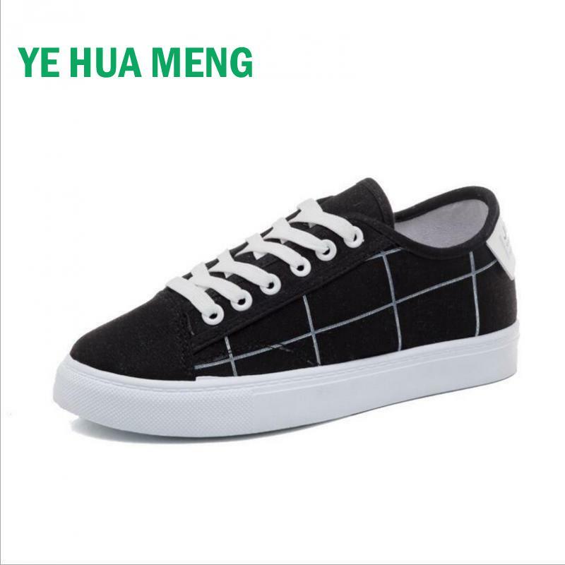 Spring Summer Ins Super Fire Canvas Shoes Female Harajuku Style Joker Korean Students Lace-up Non-slip Flat Small Black Shoes