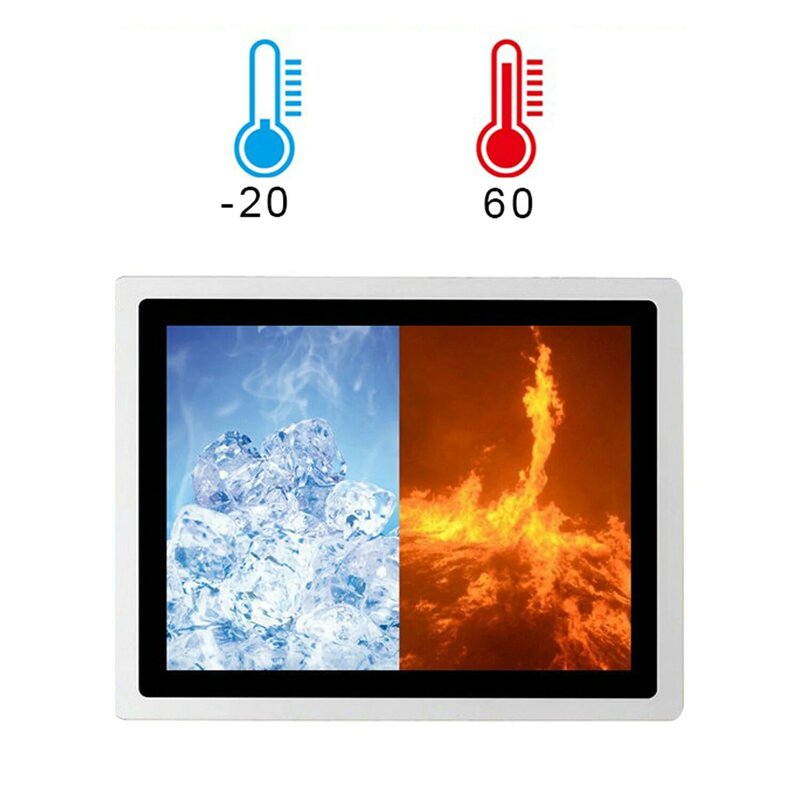 Mini tableta Industrial de 12,1 pulgadas, Panel de PC integrado todo en uno con pantalla táctil capacitiva, WiFi, Win10 Pro, 1024x768
