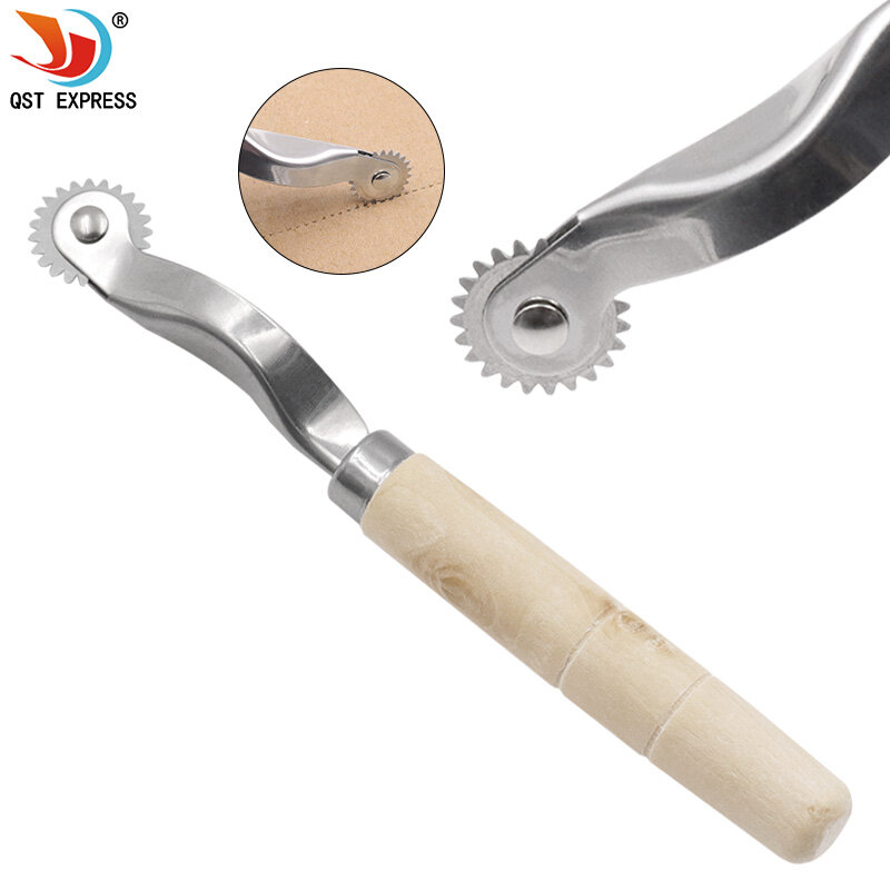 Stainless Steel Leather Cloth Paper Overstitch Wheel Gear Roulette Spacer Sewing Leather Craft Tool 2.5mm Gear
