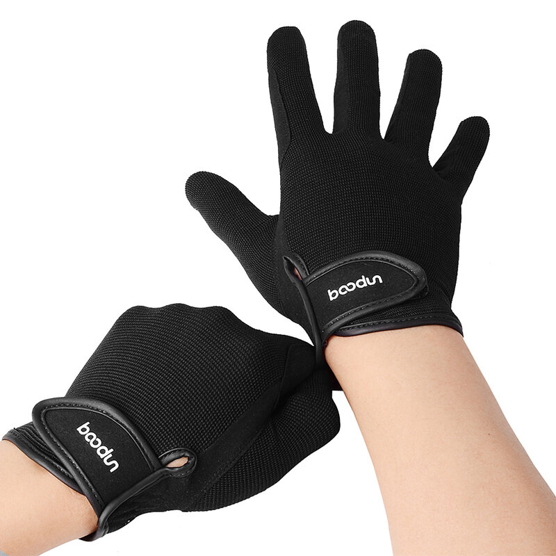 Guantes profesionales Unisex para montar a caballo, guantes ecuestres para hombre y mujer, guantes deportivos de béisbol y Softball, 1 par