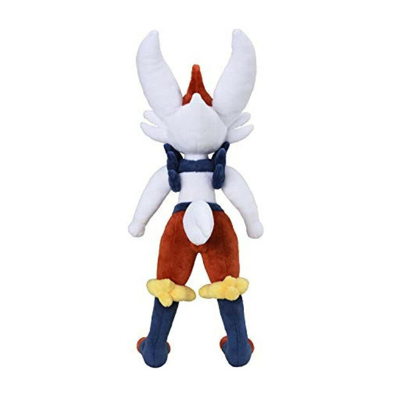 Pokemon original cinderace brinquedo de pelúcia brinquedos de pelúcia boneca boneca um presente de aniversário para uma criança 45cm