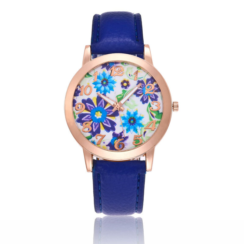 POFUNUO moda relojes de lujo para mujer relojes de pulsera de cuarzo Casual gran oferta relojes de negocios