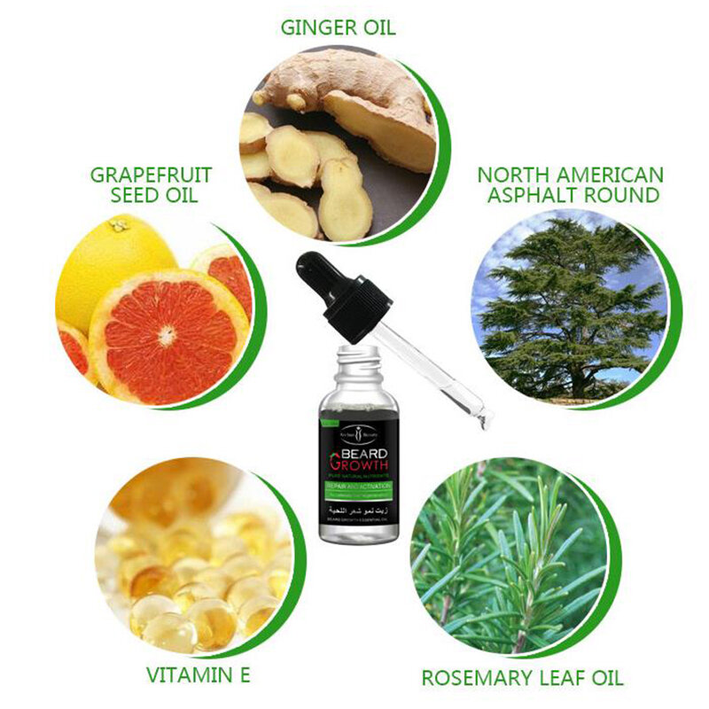 비타민 E 수염 케어 오일, 탈모 방지, 깊은 영양, 수염 성장 촉진, 모낭 보호, 부드럽게 수염 영양 공급