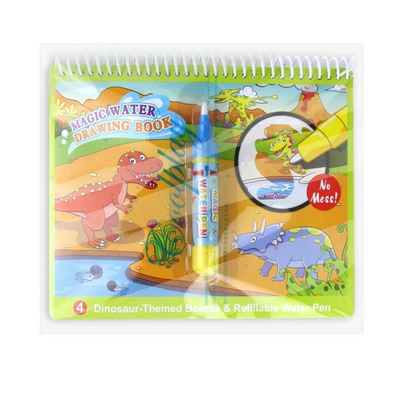 8 Stijlen Water Tekening Boek Kleuring Doodle Pen Tekening Speelgoed Vroege Onderwijs Voor Kinderen Verjaardagscadeau