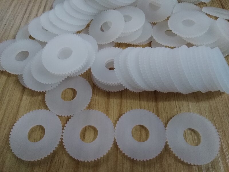 100 peças sobresselentes dos pces parágrafo M-1000 dos aneis acessorios do distribuidor da fita com dentes