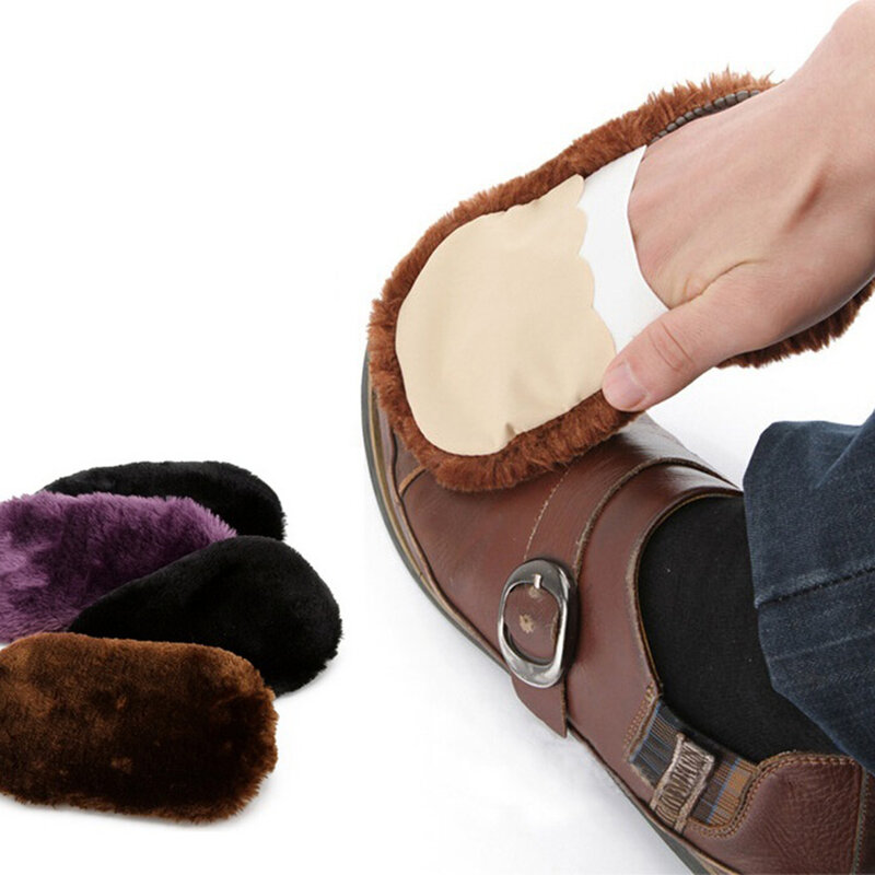 Новый быстрый блеск обуви Чистка обуви губка щетка для ногтей для удаления пыли очиститель, инструмент для очистки