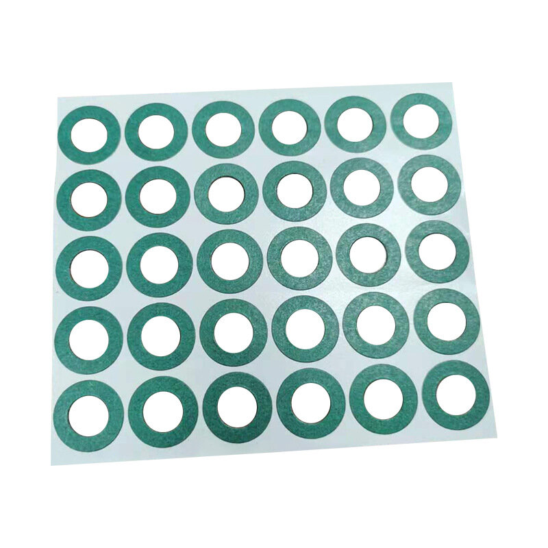 100pcs 18650 Li-ion Battery Insulation Gasket Barley Paper Battery Pack Cell hollow Insulating Electrode Insulated Pads