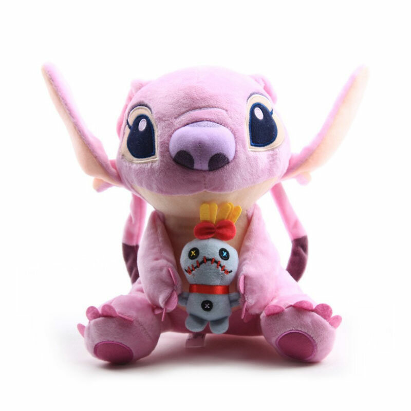 25-30cm Stitch Plush Doll Toy Anime Lilo And Stitch Stuffed Doll Cute Stich Scrump Plush Toy backpack For Kid Christmas Gift