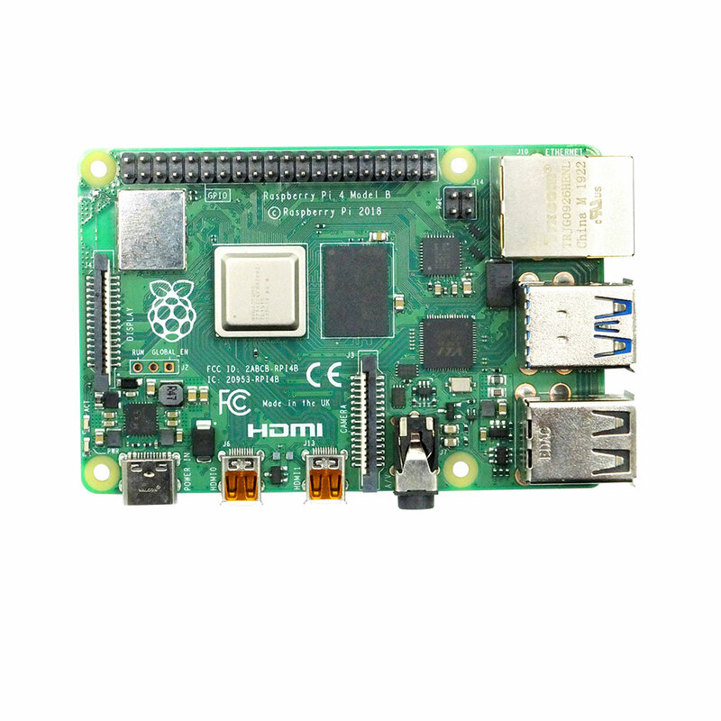 Raspberry Pi 4 Model B RAM 2/4/8G 4 ядра 1,5 ГГц 4K Micro HDMI Pi4B 3 скорости, чем Raspberry Pi 3B +