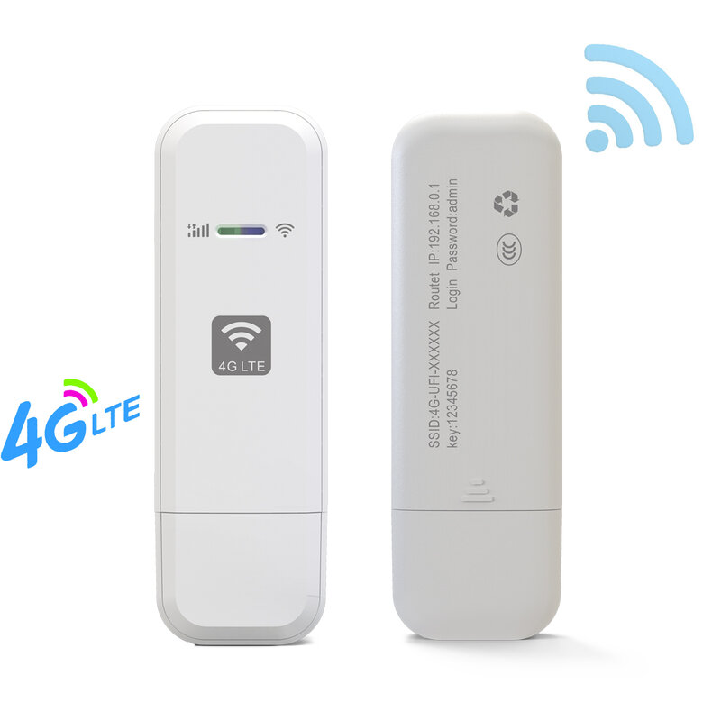 جيب 4G راوتر لاسلكي مقفلة موبايل واي فاي هوت سبوت سيم بطاقة 4G LTE مودم USB محول الشبكة اللاسلكية للسفر