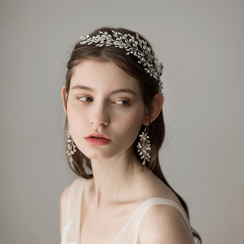 O356 Plenty of Japan Pearls Beaded Hairbands Bridal Hair Accessories Headbands For Women Wedding