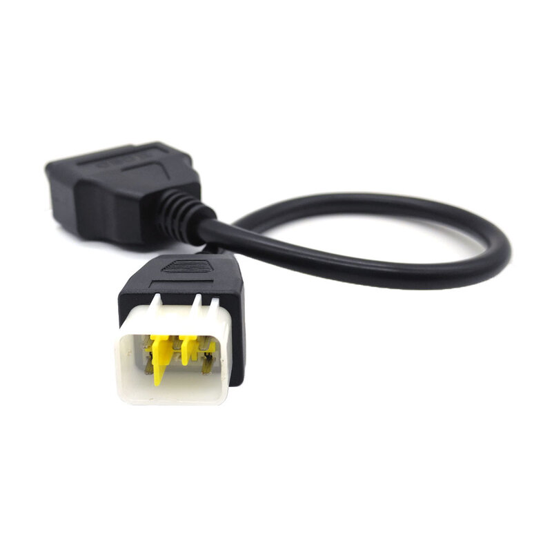 Kabel Adaptor untuk BENELLI OBD Motorcycle Diagnostic Cable Motorbike 6 Pin To 16 Pin OBD2